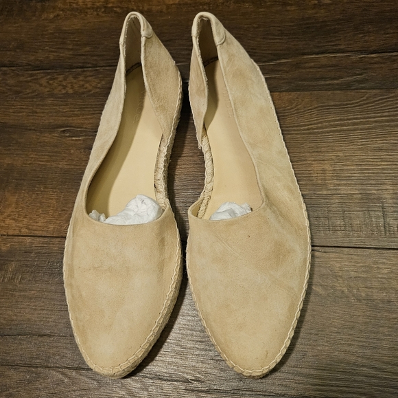 Vince Women's Tita Slip On D'orsay Espadrille Flats Size 9 Made In Spain - Picture 2 of 6
